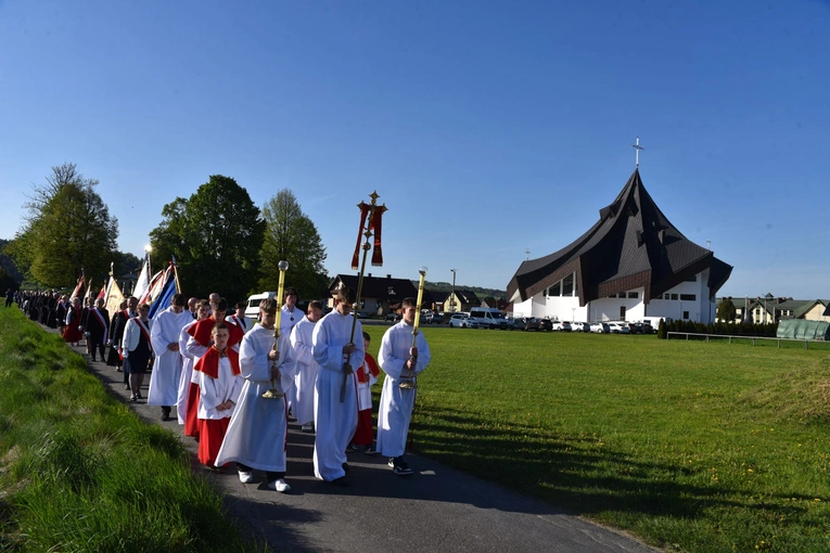Procesja Wojciechowa w Gołkowicach