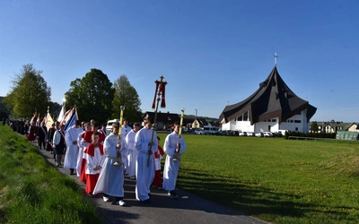 Procesja Wojciechowa w Gołkowicach