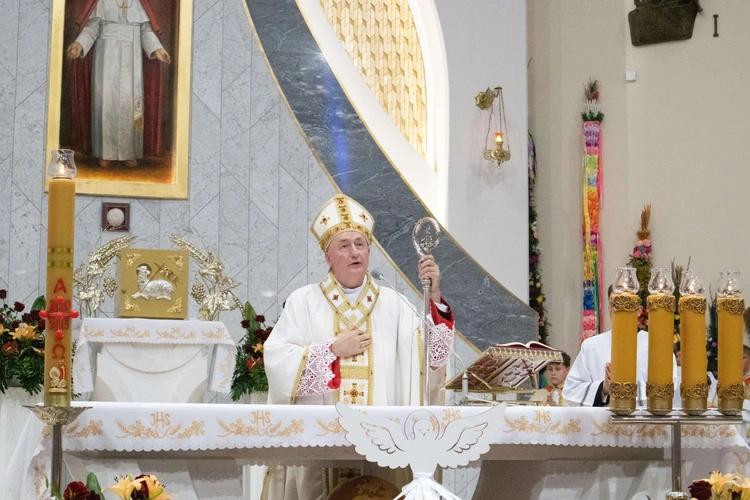 Bierzmowanie w Słopnicach Dolnych