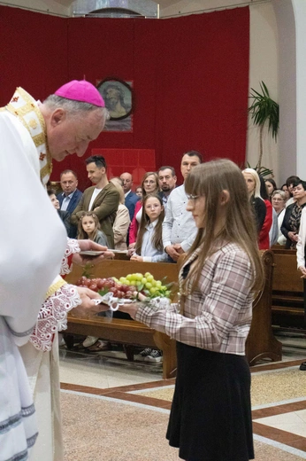 Bierzmowanie w Słopnicach Dolnych