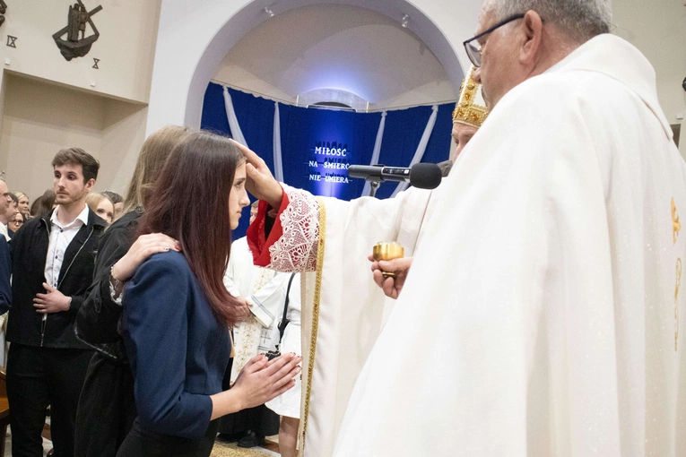 Bierzmowanie w Słopnicach Dolnych
