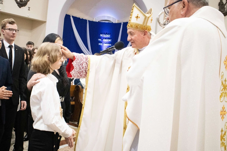 Bierzmowanie w Słopnicach Dolnych