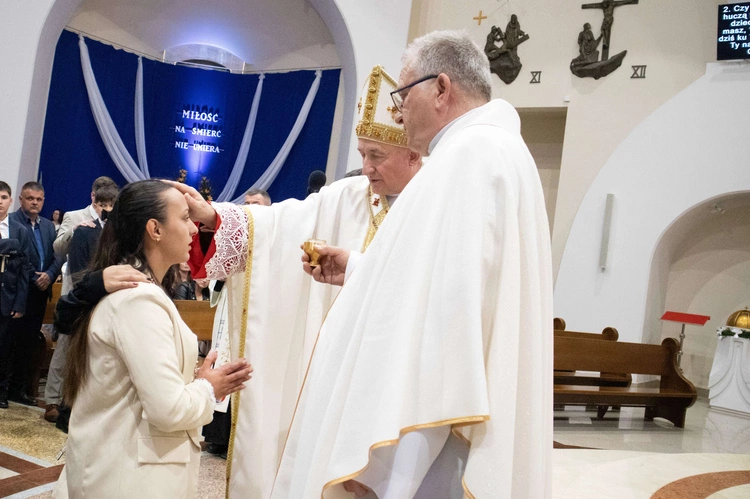 Bierzmowanie w Słopnicach Dolnych