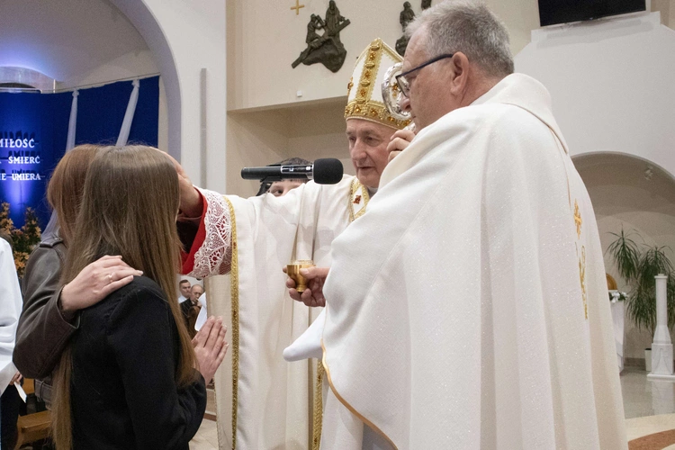 Bierzmowanie w Słopnicach Dolnych