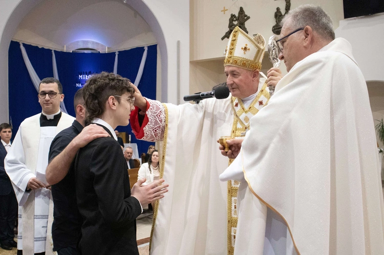 Bierzmowanie w Słopnicach Dolnych