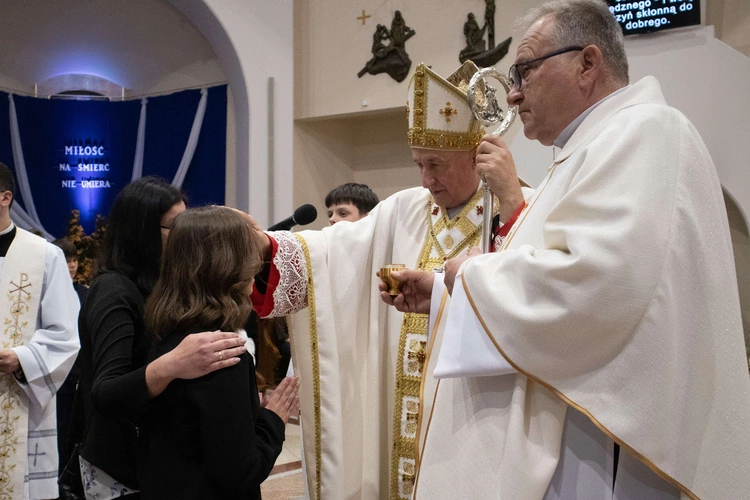 Bierzmowanie w Słopnicach Dolnych