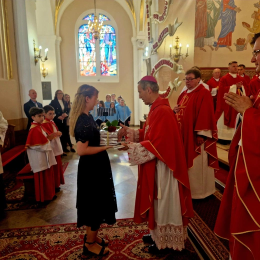 Bierzmowanie w Wietrzychowicach