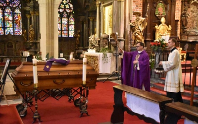 Pożegnanie ks. Tomasza Burghardta