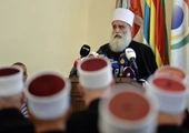 Druzowie podczas potkania w libańskim Bejrucie, omawiający sytuację w Syrii