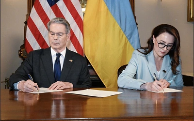 USA i Ukraina podpisały umowę o partnerstwie ekonomicznym
