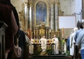 Pielgrzymka rodzin
