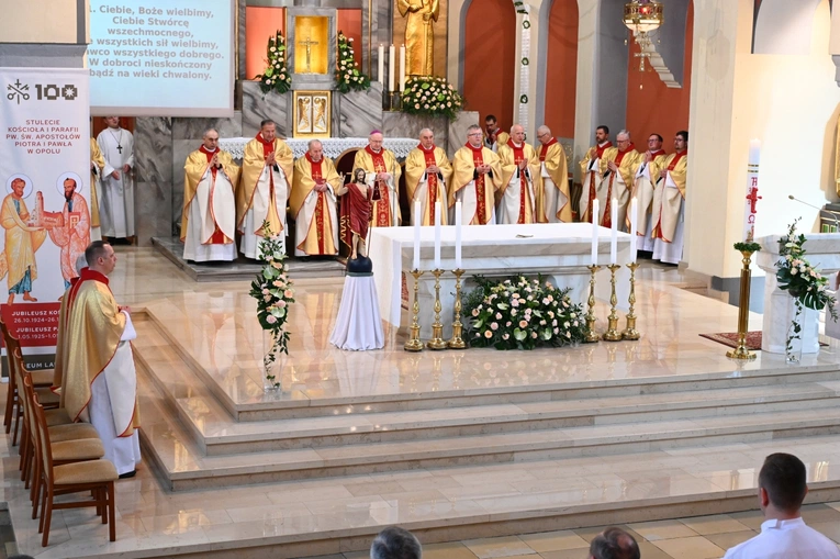 100-lecie parafii Świętych Apostołów Piotra i Pawła w Opolu