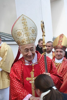 Kard.  Camillo Ruini. Były wikariusz papieski dla diecezji rzymskiej