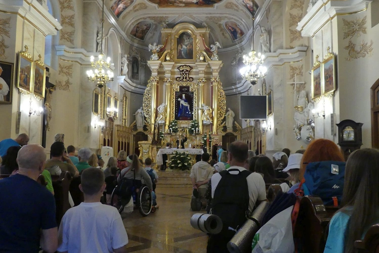 Msza św. pielgrzymów łagiewnickich w Hałcnowie - 2025