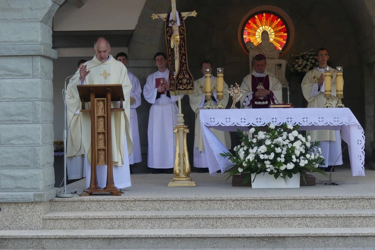 Msza św. pielgrzymów łagiewnickich w Hałcnowie - 2025