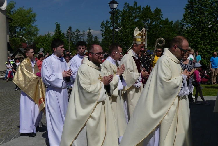 Msza św. pielgrzymów łagiewnickich w Hałcnowie - 2025