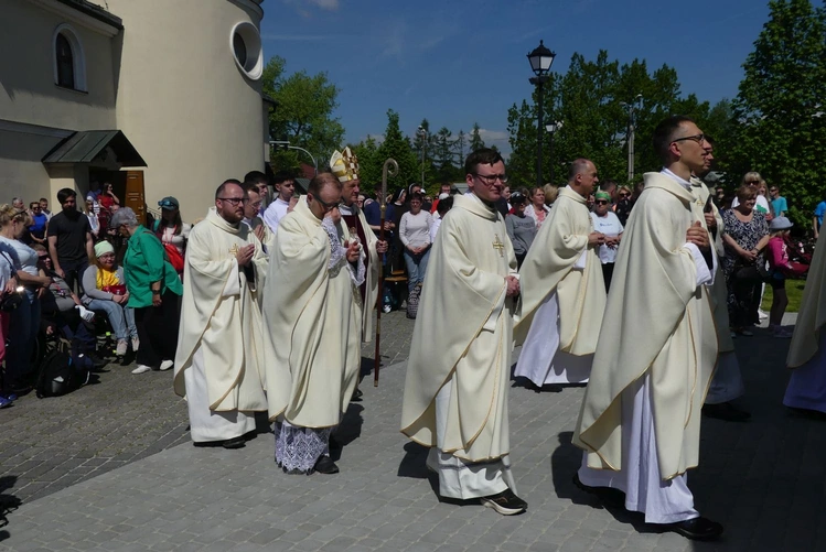Msza św. pielgrzymów łagiewnickich w Hałcnowie - 2025