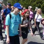 1. Grupa św. Faustyny w drodze do Łagiewnik - 2025