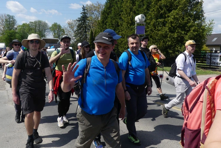 2. Grupa bł. Ks. Michała Sopoćki w drodze do Łagiewnik - 2025