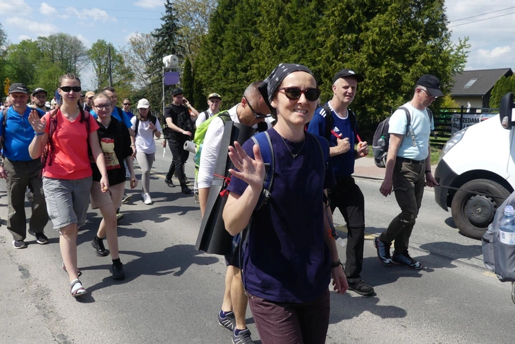 2. Grupa bł. Ks. Michała Sopoćki w drodze do Łagiewnik - 2025