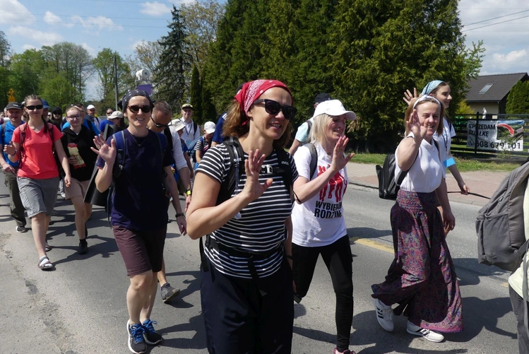 2. Grupa bł. Ks. Michała Sopoćki w drodze do Łagiewnik - 2025