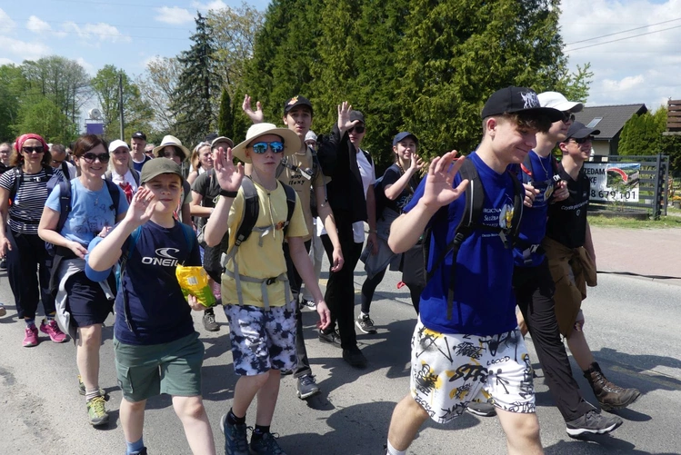 2. Grupa bł. Ks. Michała Sopoćki w drodze do Łagiewnik - 2025