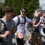 4. Grupa św. abp. Józefa Bilczewskiego w drodze do Łagiewnik - 2025