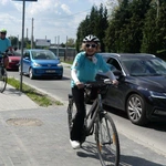 Pielgrzymi rowerowi w drodze do Łagiewnik - 2025