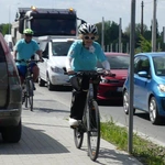 Pielgrzymi rowerowi w drodze do Łagiewnik - 2025