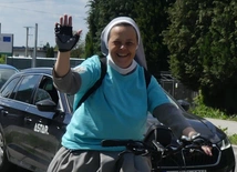 Pielgrzymi rowerowi w drodze do Łagiewnik - 2025