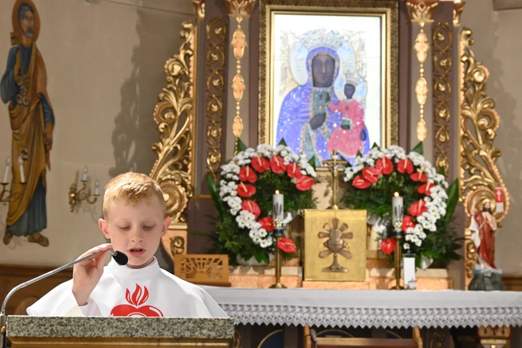 Parafialny odpust w Miętustwie