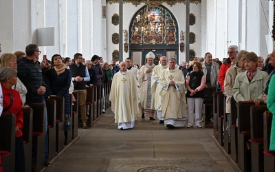 Liturgia 3 maja w bazylice Mariackiej