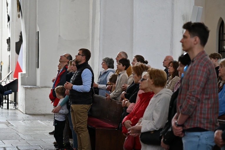 Liturgia 3 maja w bazylice Mariackiej