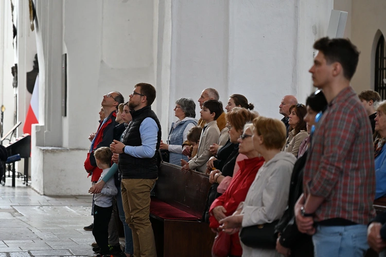 Liturgia 3 maja w bazylice Mariackiej