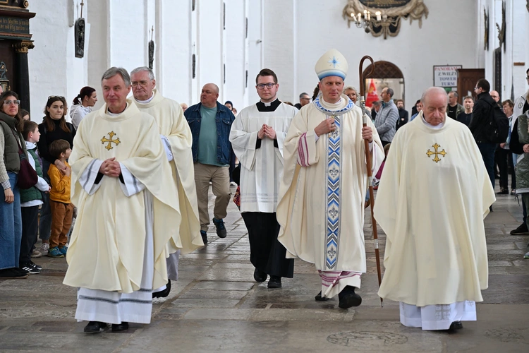 Liturgia 3 maja w bazylice Mariackiej