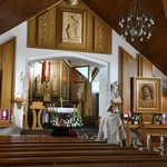 Poświęcenie kościoła w Nowych Załubicach