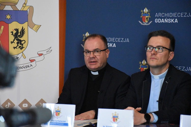 Konferencja prasowa w gdańskiej kurii