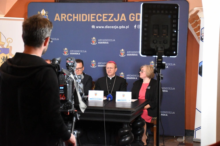 Konferencja prasowa w gdańskiej kurii