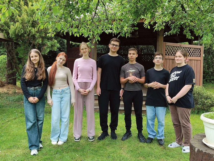 Młodzi przyłączyli się  do zaproszeń na JM w Bolesławcu. 