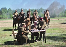 Ważnym punktem tegorocznych obchodów  była inscenizacja historyczna. 