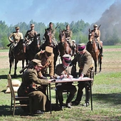 Ważnym punktem tegorocznych obchodów  była inscenizacja historyczna. 