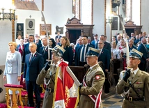 W Eucharystii uczestniczyła także para prezydencka.