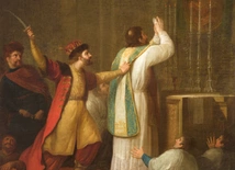 Józef Peszka Śmierć biskupa  Stanisława Szczepanowskiego olej na płótnie, 1816–1831 