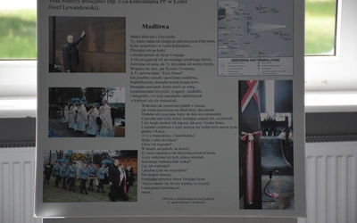 Wystawa fotograficzna o działalności duszpasterstwa policji