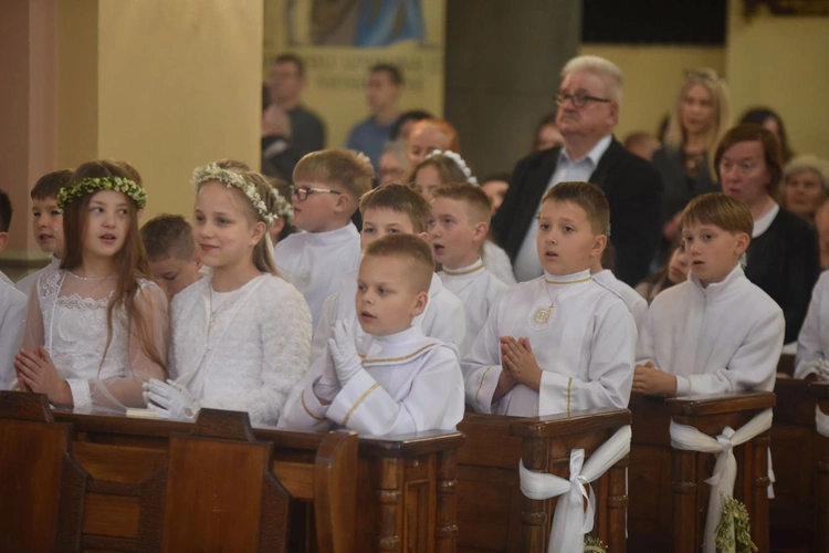 W Mszy św. wzięły udział dzieci pierwszokomunijne. Wzór człowieka sumienia