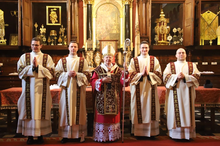 Archidiecezja krakowska ma czterech nowych diakonów