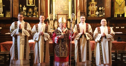 Archidiecezja krakowska ma czterech nowych diakonów
