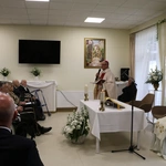 Stara Wrona. Msza św. i poświęcenie figury Matki Bożej z Zakładzie Opiekuńczo-Leczniczym
