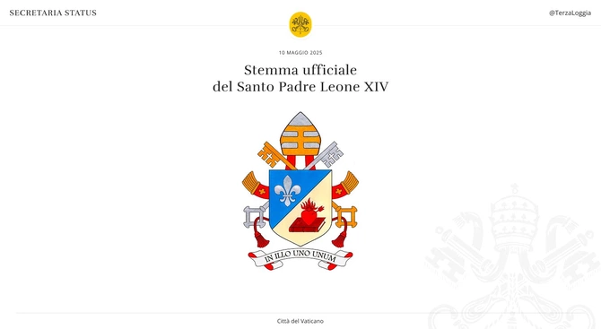 Znamy już papieski herb Leona XIV