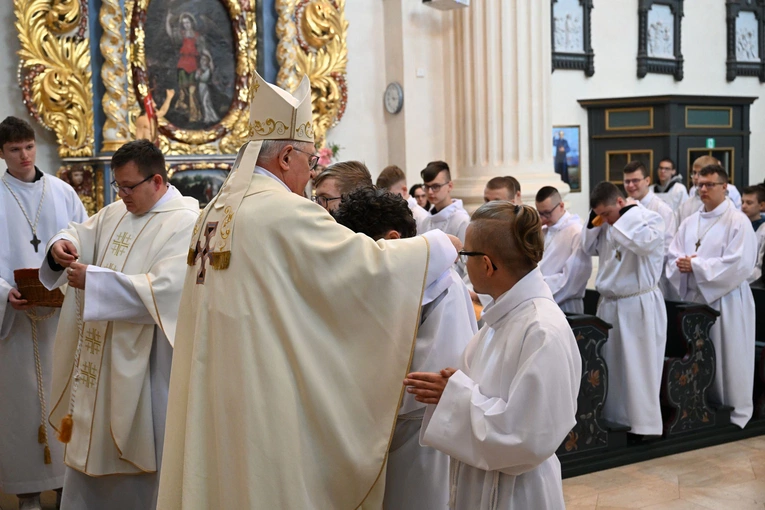 Pielgrzymka ministrantów do Skrzatusza